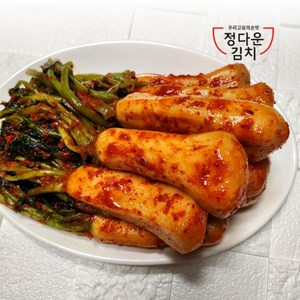 [정다운김치] 전라도전통 국내산 아삭한 알타리 총각김치, 2kg, 1개