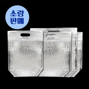 [당일발송] 인디샘 보냉백 보냉봉투 (손잡이지퍼형) 1매 소량판매 아이스백 보냉팩, S-01) 25x28+12 / 1매, 1개