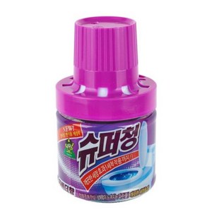 산도깨비 슈퍼청 변기세정제 병타입, 180g, 2개