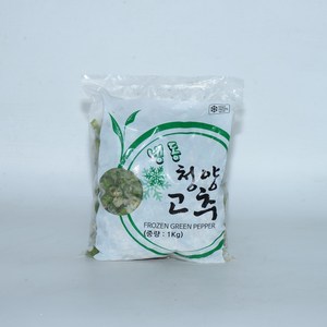 냉동야채 청양고추 슬라이스 1kg, 1개