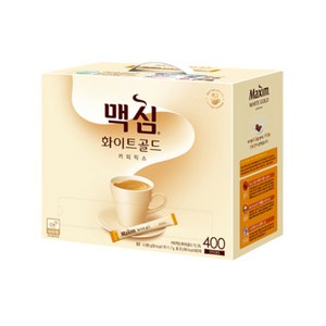 동서식품 맥심 화이트골드 믹스 스틱 400개입, 11.7g, 1개