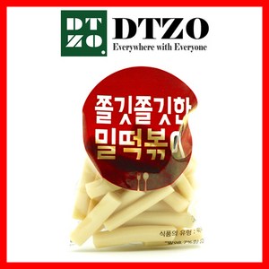 [공식온라인판매DTZ0] 빨강떡볶이DTZ0 1개(진공떡) 0.소스선택안함(DTZ0) (낱개판매중) 밀떡, 180g, 1개