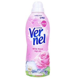 버넬 고농축 섬유유연제 와일드 로즈 본품, 900ml, 1개