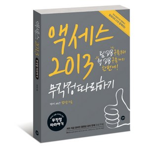 액세스 2013 무작정따라하기:팀 DB구축부터 웹 DB구축까지 한번에!, 길벗