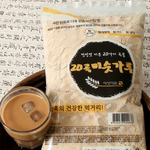 의성식품 20곡 미숫가루, 3개, 1kg