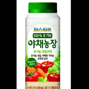 파스퇴르 100%유기농 야채농장 야채주스(냉장배송), 24개, 190ml