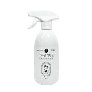 정말싫다 청솔 소독용 에탄올, 1개, 500ml