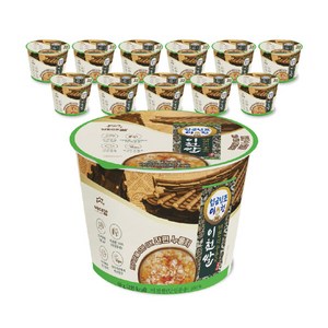 맛있는 이천쌀 명품 간편 컵 현미누룽지 60g x 12입, 없음, 12개