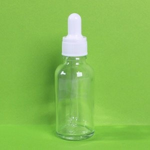 투명 화이트 유리 스포이드 30ml, 1개, 단일