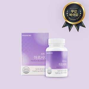 [본사출고]무강바이오 혈당 영양제 밸런스 아티초크 프락토올리고당 아르시아, 1개, 30정