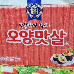 5분마켓 대림 오양맛살 김밥맛살 500g, 1개