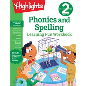 Second Grade Phonics and Spelling, Highlights Learning