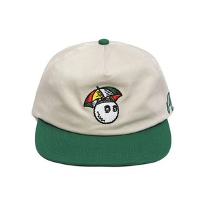 말본 엄브렐러 햇 스냅백 크림 그린 MALBON Umbella Hat Snapback M-7929-CeamGeen, Ceam/Geen, One Size, One Size, 색상:Ceam/Geen / 사이즈:One Size