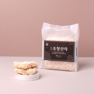 온미당 찹쌀 조청 산자 수제 담양 한과 과줄 과즐 제수용, 1개, 200g