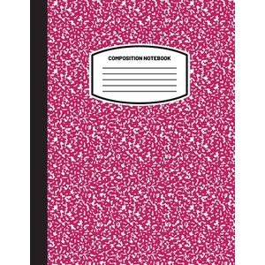 Classic Composition Notebook: (8.5x11) Wide Ruled Lined Pape Notebook Jounal (Magenta) (Notebook f... Papeback, Blank Classic, English, 9781774762172