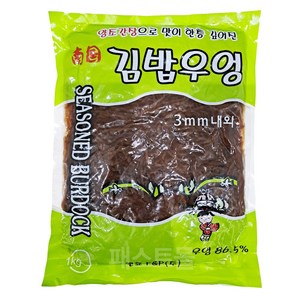 원효 남국 김밥우엉 3mm, 1kg, 1개