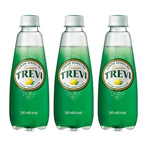 롯데 트레비 탄산수 레몬 300ml 20개 페트 펫 tevi