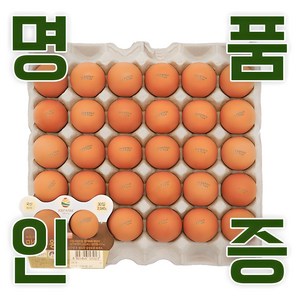 KB farm 계란 명품인증 무항생제 달걀 왕란 30구, 1개