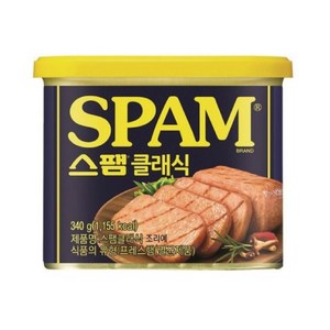 클래식 스팸햄 백설 340g 스팸통조림 햄캔, 60개