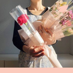 [정아네식탁] 널위한 한 송이 졸업식 학예회 행사 생화 꽃다발, 5개, 12) 피콜리니 한 송이(진한색)