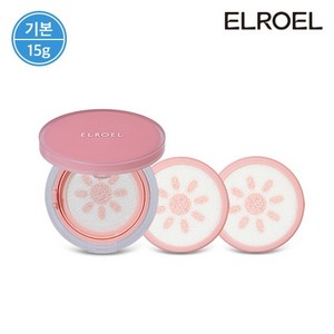 [기본] 피치 핑크 톤업 팡팡 선쿠션 15g 본품1+리필2, 1개