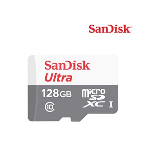 샌디스크 정품 Micro SD / USB 2.0 / 저장 메모리 카드 32 64 128 256 GB, Micro SD카드 메모리- 128GB, 1개