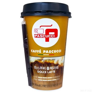 파스쿠찌 돌체라떼 컵커피, 300ml, 6개