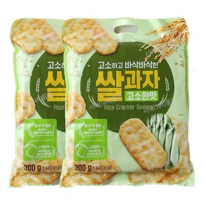 홈플러스 시그니처 쌀과자 고소한맛 300g, 2개