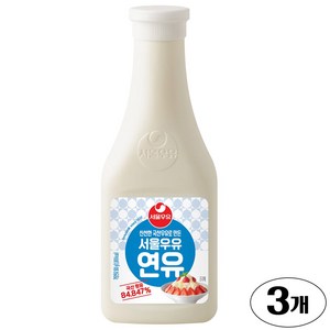 [서울우유] 국산원유 85% 연유튜브 500g(상온)_치즈왕자, 500g, 3개