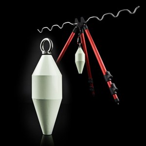 원투삼각받침대 무게추 스트롱싱커 2kg, 1개, 1개입