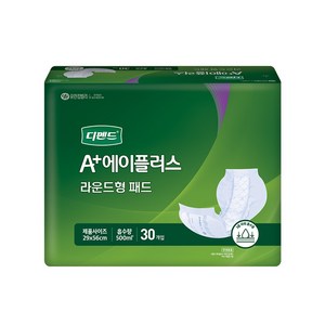 디펜드 에이플러스 라운드형 패드 30매x6팩 속기저귀, FREE(onesize), 30개입, 6개