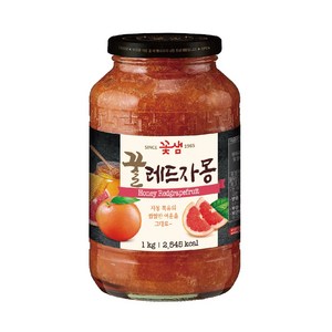 꽃샘식품 꿀레드자몽차, 1kg, 1개