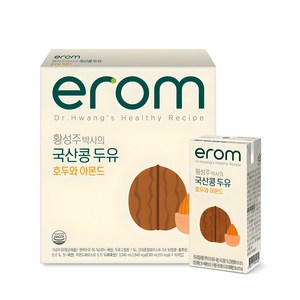 이롬 황성주 박사의 국산콩 두유 호두와 아몬드, 190ml, 16개