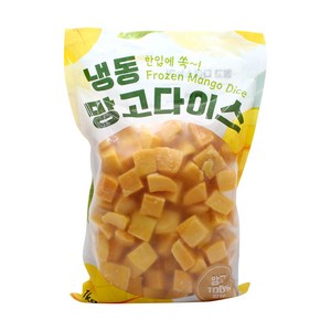 신정푸드 [최저가제품]망고다이스 1kg, 3개