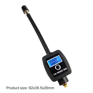 태양광 발전 오토바이 TPMS 타이어 압력 방수 센서 자동차 경보 모니터 시스템 보안 2 개, 03 Tie Pessue Gauge, 1개