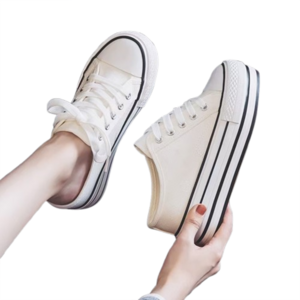 8cm 키높이 캔버스 운동화 스니커즈 블로퍼