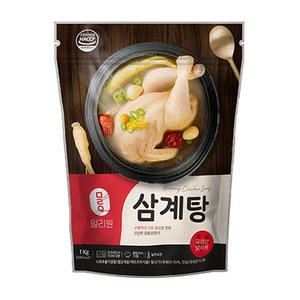 밀리원 유황먹여 키운 삼계탕, 1kg, 1개