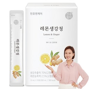 하루활력 레몬생강청 30포, 300ml, 1개