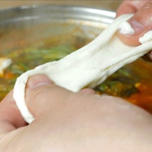 차원이 다른 쫀득 손수제비 반죽 사리 쟁여탬 혼밥, 1개, 1kg