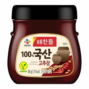 cj 해찬들 100% 국산고추장 500g 1개