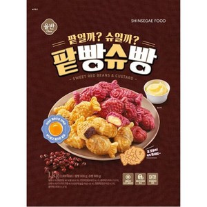 [트레이더스] 올반 팥빵슈빵1kg 아이스박스+아이스팩 팥붕어빵 슈크림붕어빵의조화, 1kg, 1개