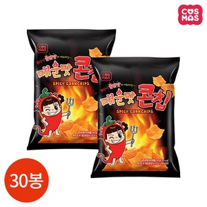 코스모스 코스모스 매운맛 콘칩 34g x 30봉, 30개