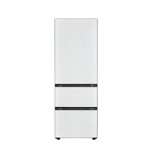 LG DIOS 오브제 김치냉장고 324L Z333MWW151S, 화이트+화이트, 화이트+화이트, 화이트+화이트