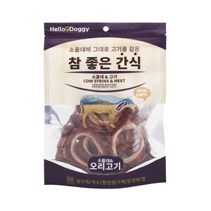 참좋은간식 소울대 반려견 구강 건강 강아지 개껌 치석제거 놀이 훈련 칭찬 수제껌, 소울대 오리고기, 80g, 1개