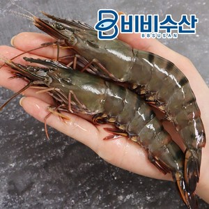 비비수산 블랙타이거새우 500g 10-12미X2팩, 500g(10-12미), 2팩