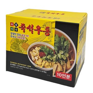 우불식당 즉석우동, 221.5g, 10개