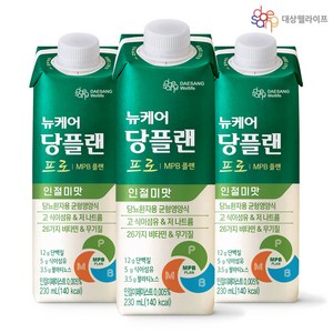 뉴케어 당플랜 프로 MPB 플랜 230ml 인절미맛, 20개