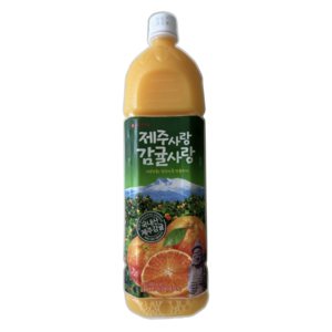 제주사랑감귤사랑 음료, 1.5L, 12개