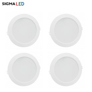 시그마 LED 다운라이트 LSD615D 15W 4p, 주광색, 4개