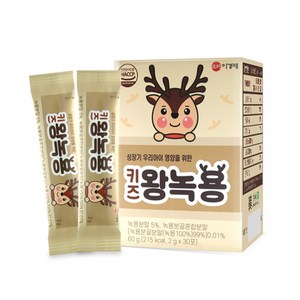 이경제 키즈왕녹용 2g x 30포 어린이 녹용, 60g, 1개